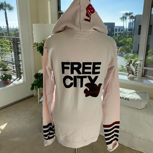 Freecity zip up sweatshirt